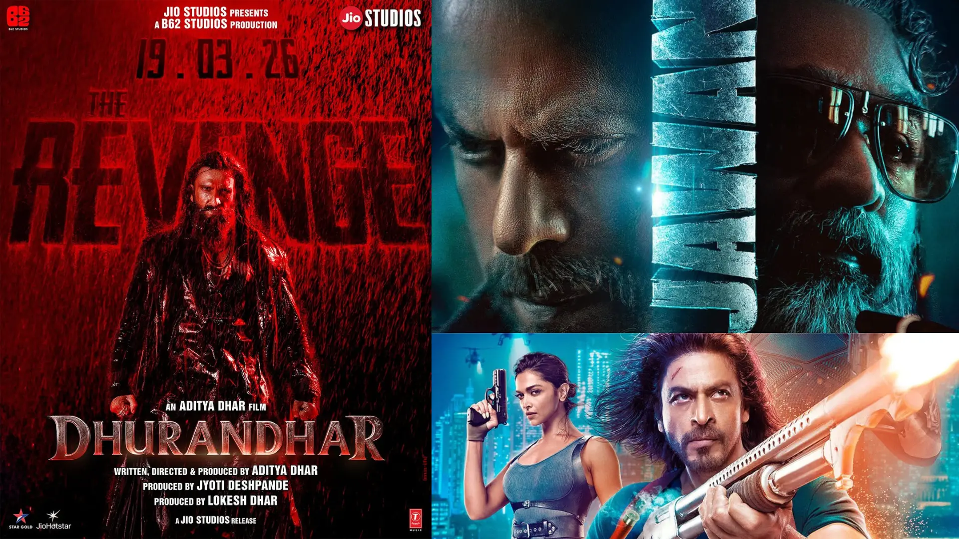 धुरंधर 2 का 'मंडे टेस्ट' पास! 6 दिनों में ₹547 करोड़ की कमाई के साथ तोड़े पठान और जवान के रिकॉर्ड।