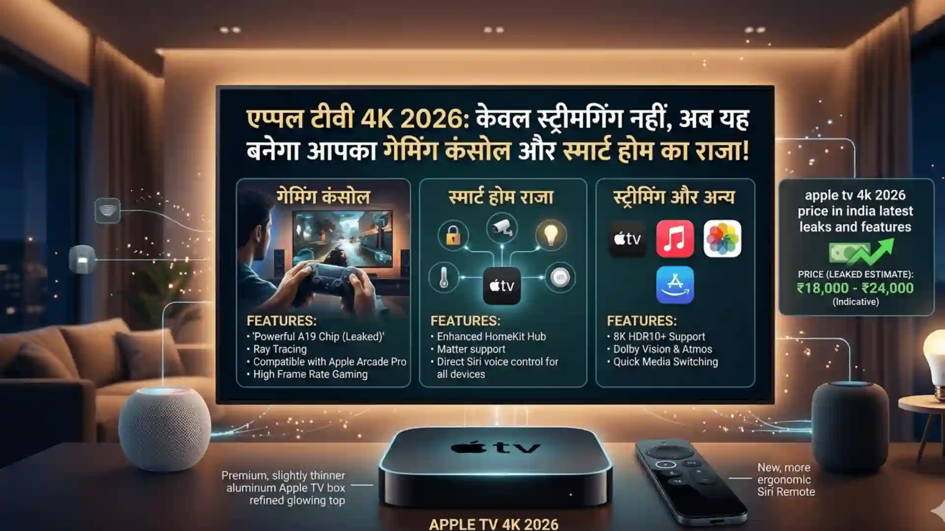 apple tv 4k 2026 price in india latest leaks and features VANTAGE POST IN