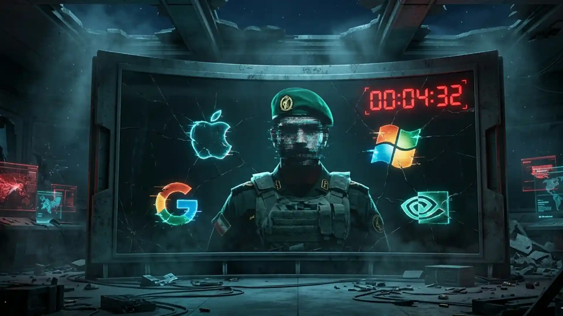 सावधान! Apple, Google और Microsoft समेत 18 कंपनियों को ईरान की सीधी धमकी, आज रात 10:30 बजे से शुरू होगा 'विनाश'? सावधान! Apple, Google और Microsoft समेत 18 कंपनियों को ईरान की सीधी धमकी, आज रात 10:30 बजे से शुरू होगा 'विनाश'? VANTAGE POST IN