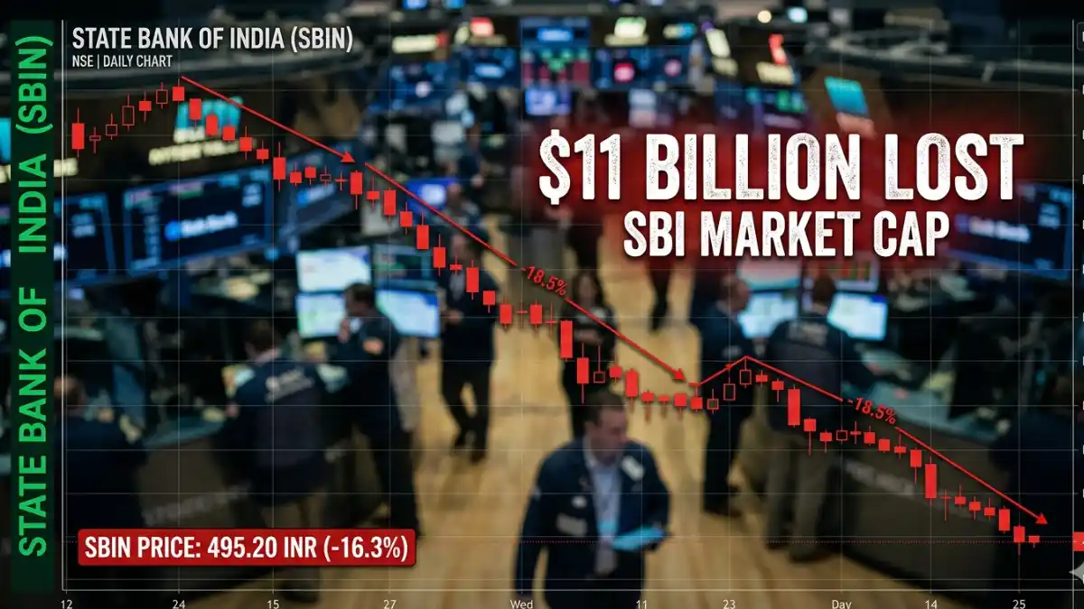 SBI Stock Crash: हाहाकार! 2 दिनों में डूबे ₹92,000 करोड़; SBI के शेयरों में मची भगदड़ की 3 कड़वी वजहें