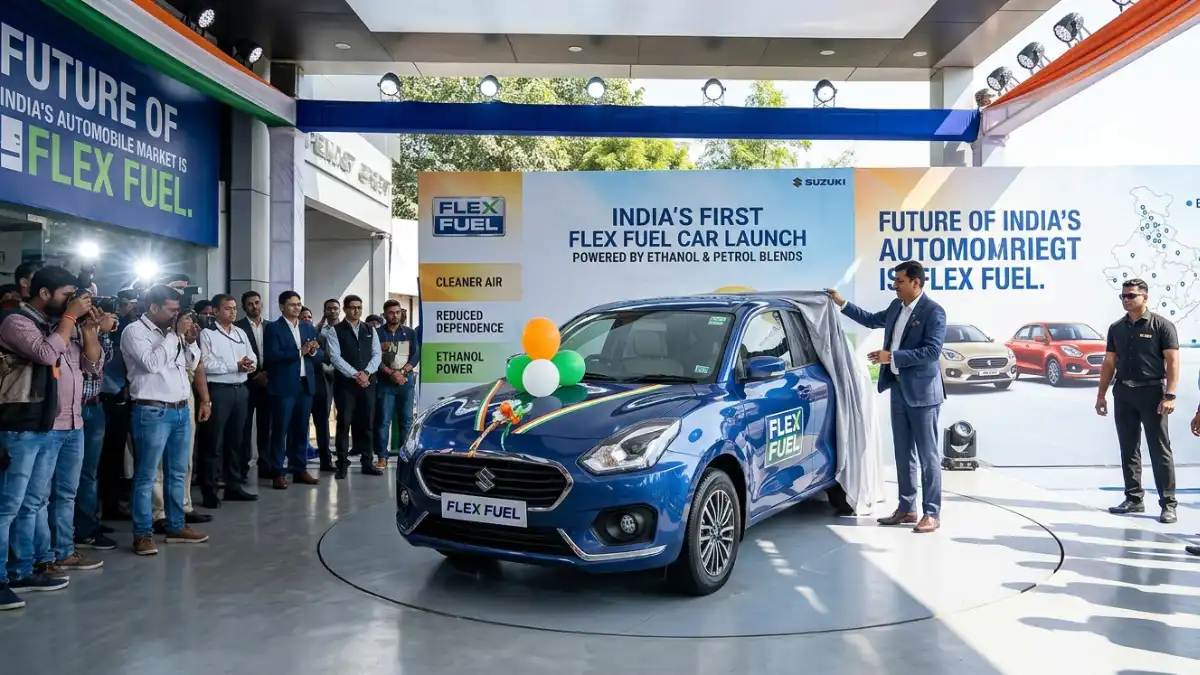 Flex Fuel Cars India launching in automobile market