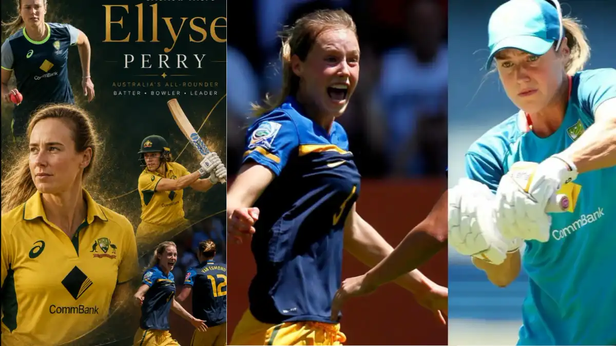 Ellyse Perry का ऐतिहासिक कारनामा: क्रिकेट और FIFA वर्ल्ड कप खेलने वाली दुनिया की इकलौती खिलाड़ी! Ellyse Perry का ऐतिहासिक कारनामा: क्रिकेट और FIFA वर्ल्ड कप खेलने वाली दुनिया की इकलौती खिलाड़ी! Credit photo: msn