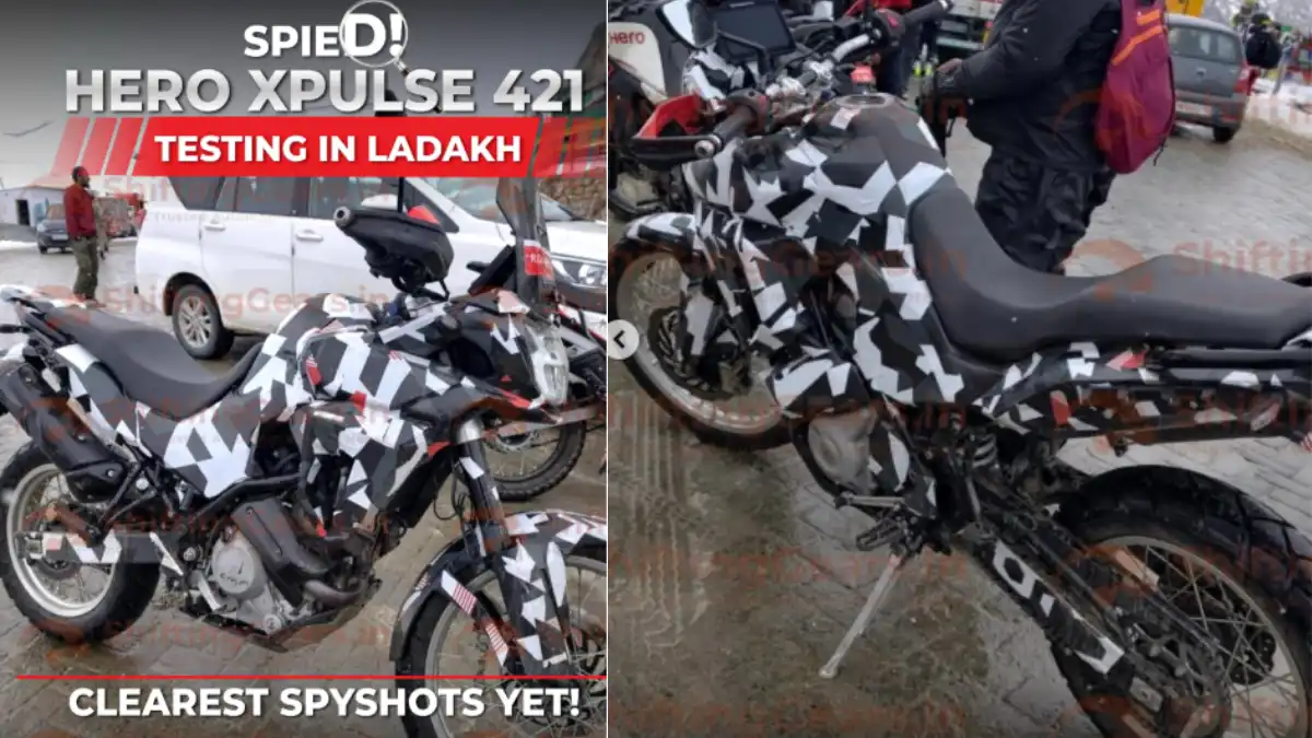 Hero Xpulse 421 Spotted Testing: लद्दाख की ऊंचाइयों पर दिखी Hero की नई धाकड़ एडवेंचर बाइक! Credit photo: @zigwheels's profile picture zigwheels