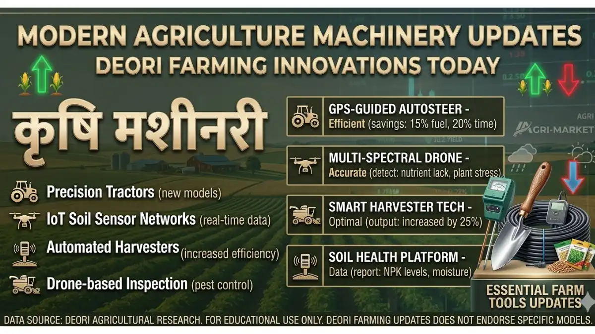 agriculture farming tools updates: आधुनिक कृषि उपकरणों को लेकर आया नया लाइव अपडेट, यहाँ देखें पूरी रिपोर्ट agriculture farming tools updates modern machinery details