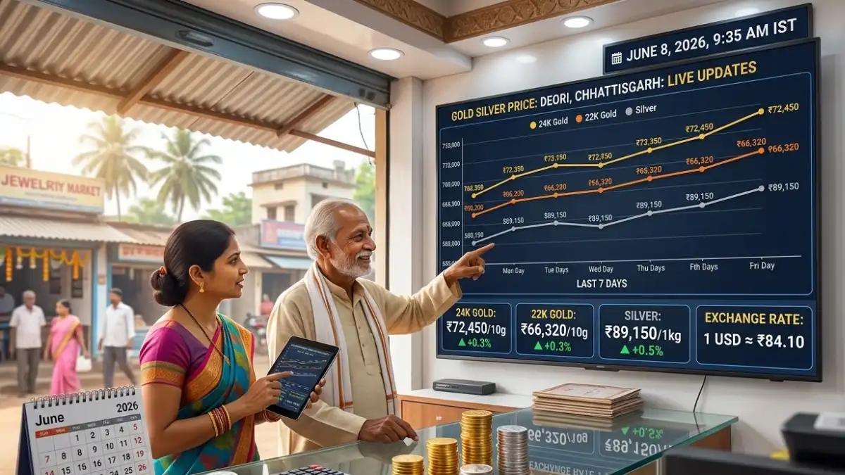 gold silver price today live updates for 22k and 24k gold rates chart