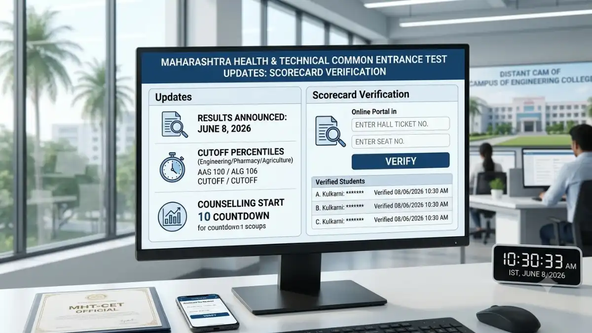 maharashtra health and technical common entrance test updates online scorecard verification