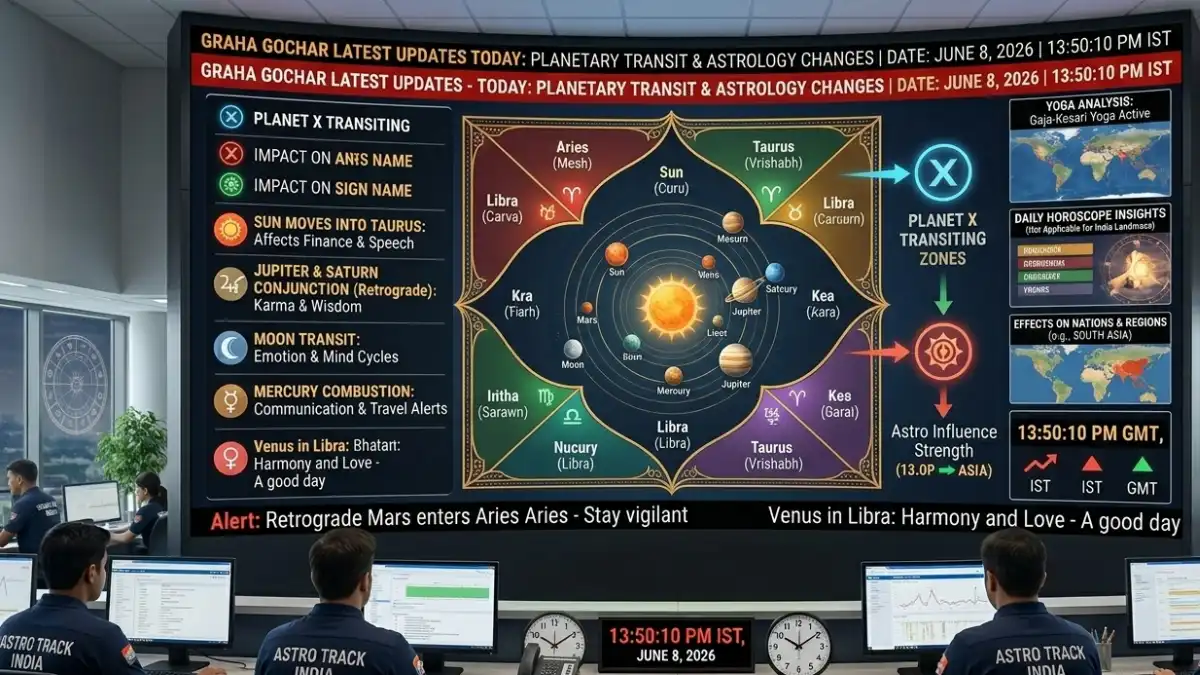 graha gochar latest updates today planetary transit astrology changes