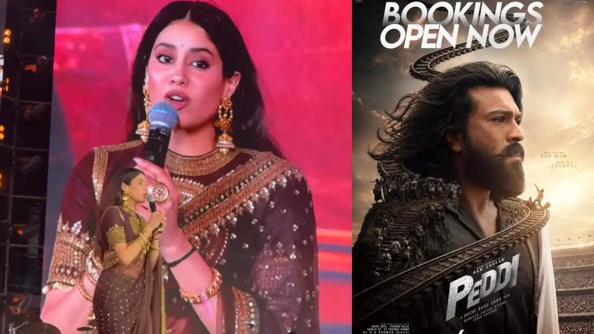 ram charan peddi movie box office review collection updates buchi babu sana janhvi kapoor Credit photo:@alwaysramcharan @janhvikapoor