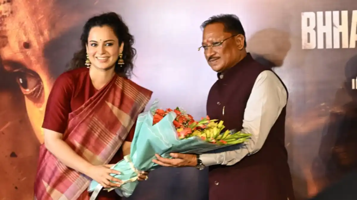 Kangana Ranaut की 'Bharat Bhhagya Viddhaata' की CM Vishnu Deo Sai ने की तारीफ, जानिए क्यों खास है ये फिल्म? Credit photo:@kanganaranaut