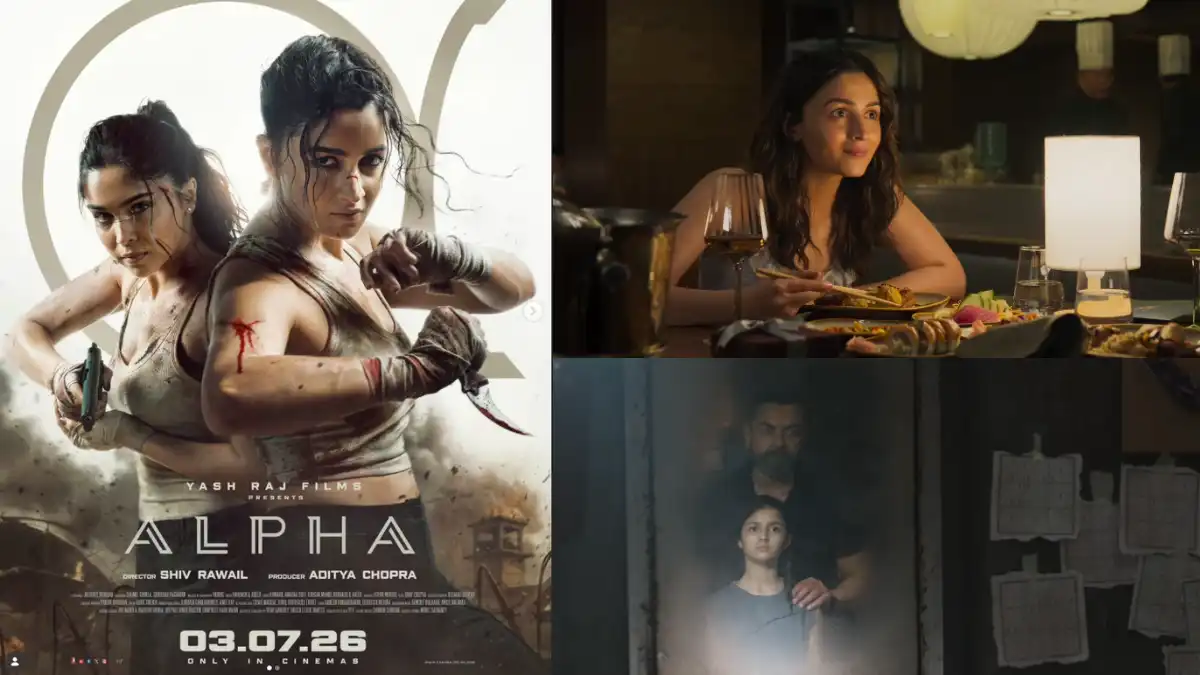 'Alpha' का टीज़र आउट: जासूस बनीं आलिया भट्ट की धमाकेदार ओरिजिन स्टोरी! Alia Bhatt intense look in Alpha movie teaser spy role Credit photo: @yrf