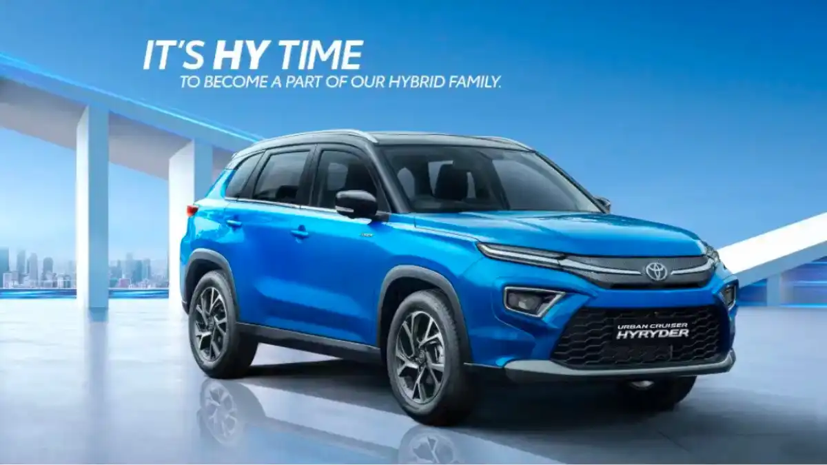 टोयोटा अर्बन क्रूजर हाइराइडर (Toyota Urban Cruiser Hyryder) – स्ट्रॉन्ग हाइब्रिड का असली बादशाह