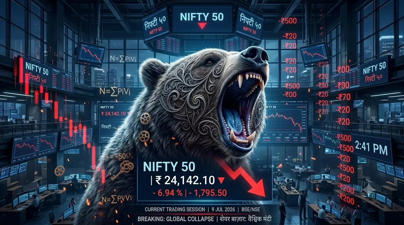 आज निफ्टी 50 की भविष्यवाणी क्या है? जानें 9 जुलाई 2026 के लिए सटीक मार्केट प्रेडिक्शन, सपोर्ट और रेजिस्टेंस लेवल्स आज निफ्टी 50 की भविष्यवाणी क्या है? जानें 9 जुलाई 2026 के लिए सटीक मार्केट प्रेडिक्शन, सपोर्ट और रेजिस्टेंस लेवल्स