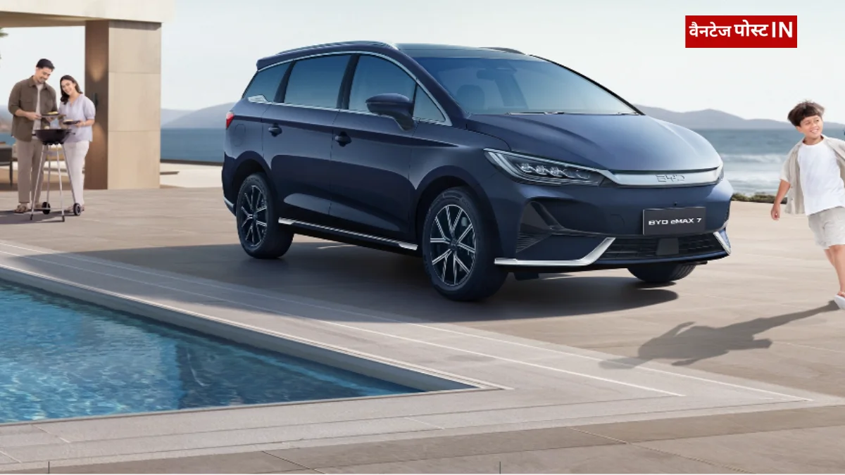 BYD eMAX 7 का नया 'Comfort' वेरिएंट भारत में लॉन्च: बड़ी बैटरी के साथ मिलेगी 485KM की दमदार रेंज, जानें कीमत और फीचर्स फोटो क्रेडिट: bydautoindia
