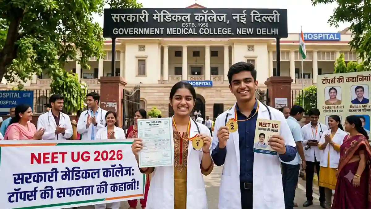 नीट यूजी परिणाम टॉपर: जारी हुए नतीजे; जानें किस रैंक पर मिलेगा कौन सा सरकारी मेडिकल कॉलेज और क्या रही टॉपर्स की सफलता की कहानी! नीट यूजी परिणाम टॉपर: जारी हुए नतीजे; जानें किस रैंक पर मिलेगा कौन सा सरकारी मेडिकल कॉलेज और क्या रही टॉपर्स की सफलता की कहानी!