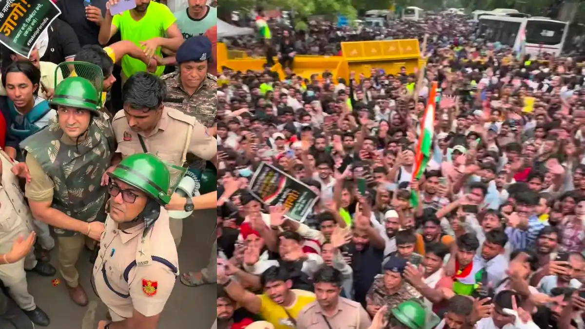 Jantar Mantar CJP Protest: दिल्ली जंतर-मंतर हिंसा पर पुलिस का बड़ा शिकंजा; उपद्रवियों के पासपोर्ट होंगे रद्द, CCTV फुटेज से पहचान जारी photo credit: @faizansiddiqui56