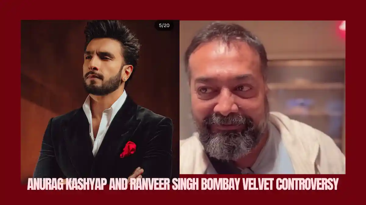 "रणवीर सिंह को फिल्म से निकाला, ₹28 करोड़ का बजट ₹90 करोड़ पहुंचा": Anurag Kashyap's Untold Reality on Star Power, Budget Clashes & Studio Pressure Anurag Kashyap Ranveer Singh Bombay Velvet