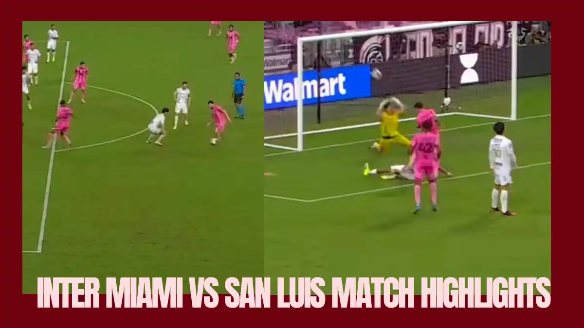 Inter Miami vs San Luis Lionel Messi Leagues Cup 2026