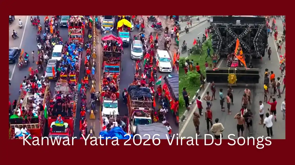 कांवड़ यात्रा 2026 वायरल डीजे सॉन्ग: इस सावन सड़कों पर धूम मचा रहे हैं ये 5 सुपरहिट शिव भजन, देखें पूरी लिस्ट कांवड़ यात्रा 2026 वायरल डीजे सॉन्ग