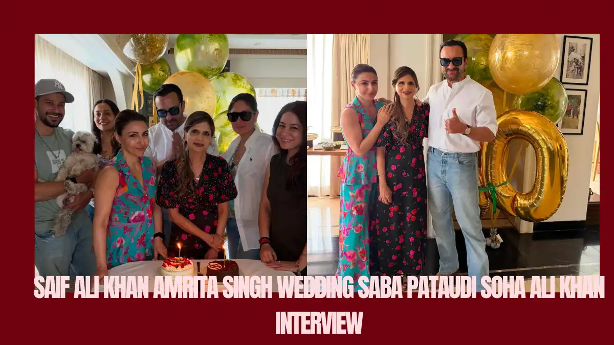 Saif Ali Khan Amrita Singh Wedding Saba Pataudi Statement Hindi: सैफ-अमृता की शादी में क्यों नहीं पहुंची थीं बहनें? सालों बाद सबा और सोहा ने बताई वजह saif ali khan amrita singh wedding saba pataudi statement hindi