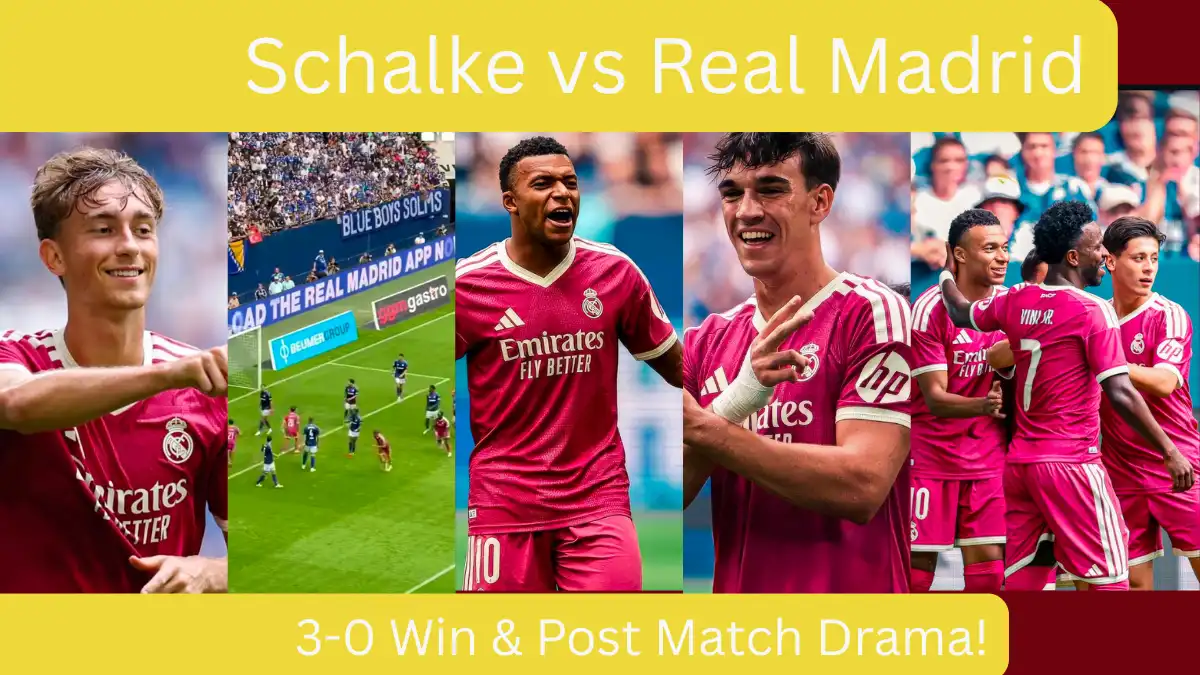 schalke 04 vs real madrid post match reaction and controversy