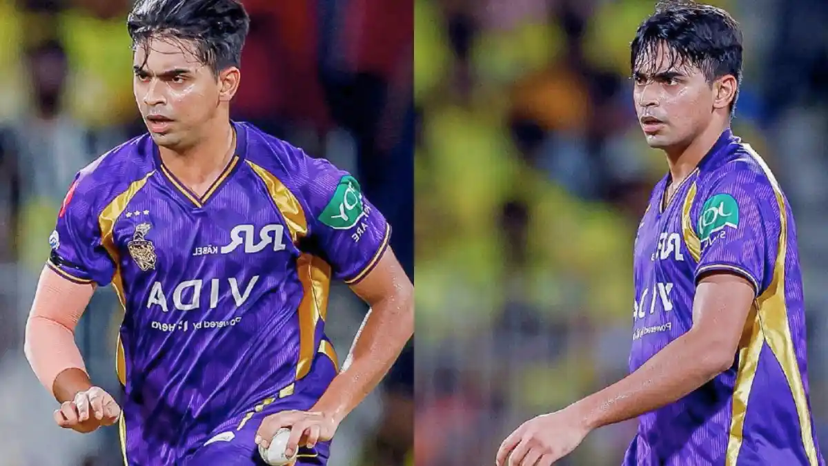 Kartik Tyagi News: मैदान पर कार्तिक त्यागी ने दिखाया रफ्तार का कहर Kartik Tyagi Bowling Action Fast Delivery