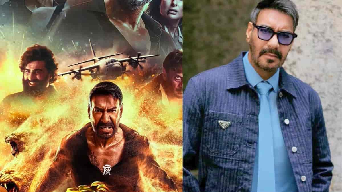 Ajay Devgn and Akshay Kumar in Singham Again OTT release poster