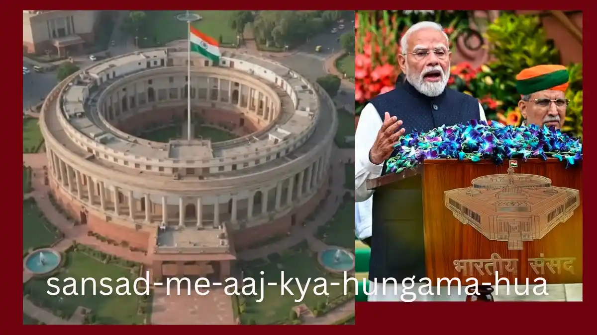 sansad me aaj kya hungama hua photo