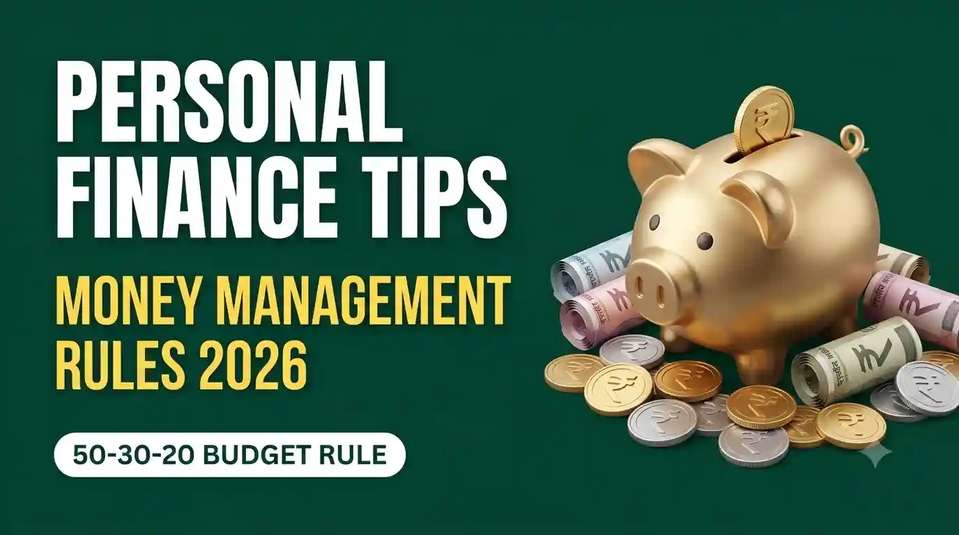 Personal Finance Tips 2026: मनी मैनेजमेंट के 5 नियम, जो बदल देंगे आपकी फाइनेंशियल लाइफ Personal Finance Tips Money Management Rules 2026