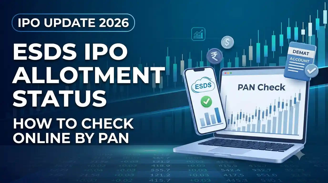ESDS IPO Allotment Status 2026: ईएसडीएस आईपीओ अलॉटमेंट जारी, ऐसे चेक करें ESDS IPO Allotment Status How to Check Online by PAN
