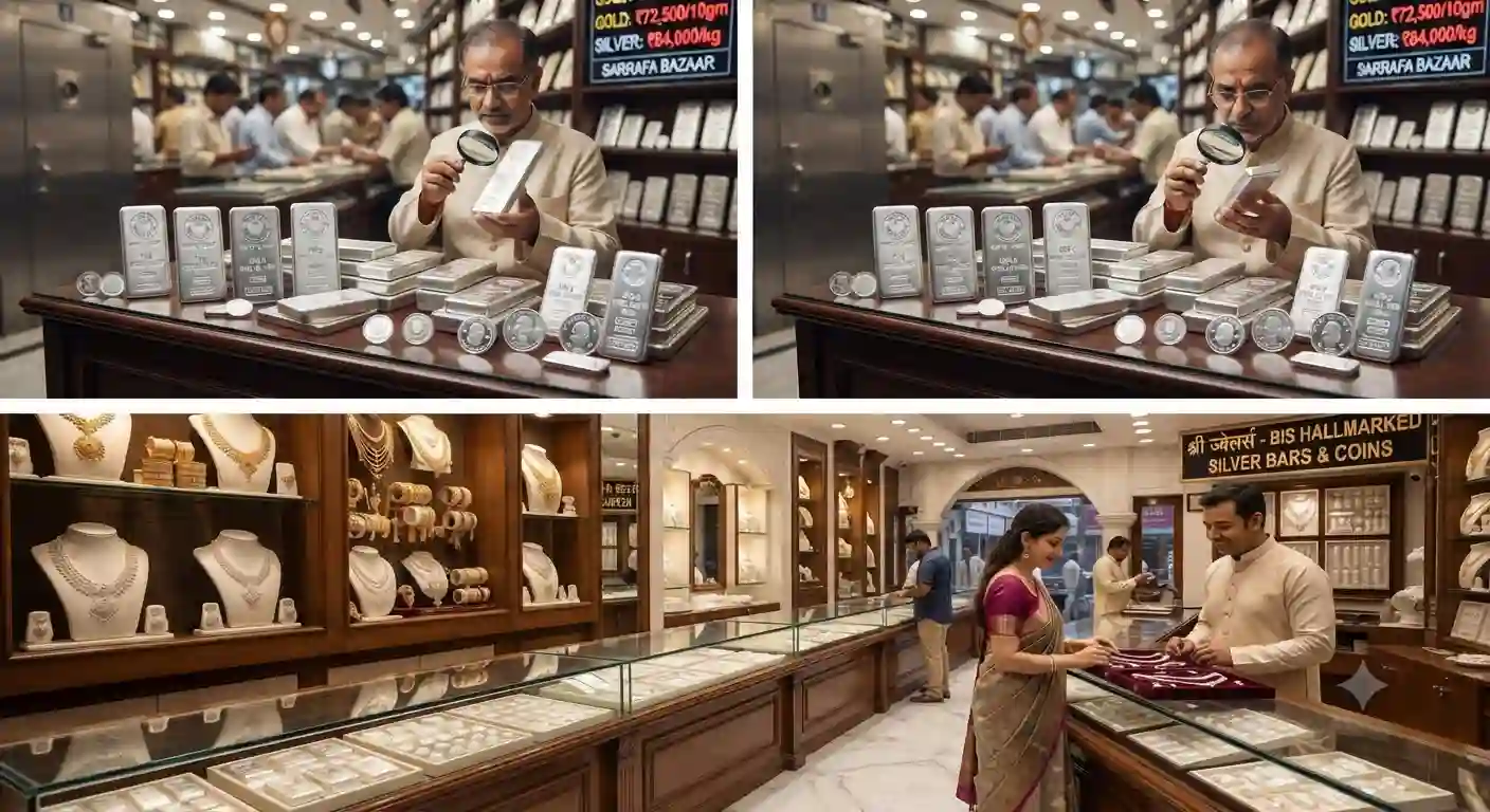 चांदी की कीमतों में जोरदार उतार-चढ़ाव: आज का ताजा बाजार भाव silver rate today market