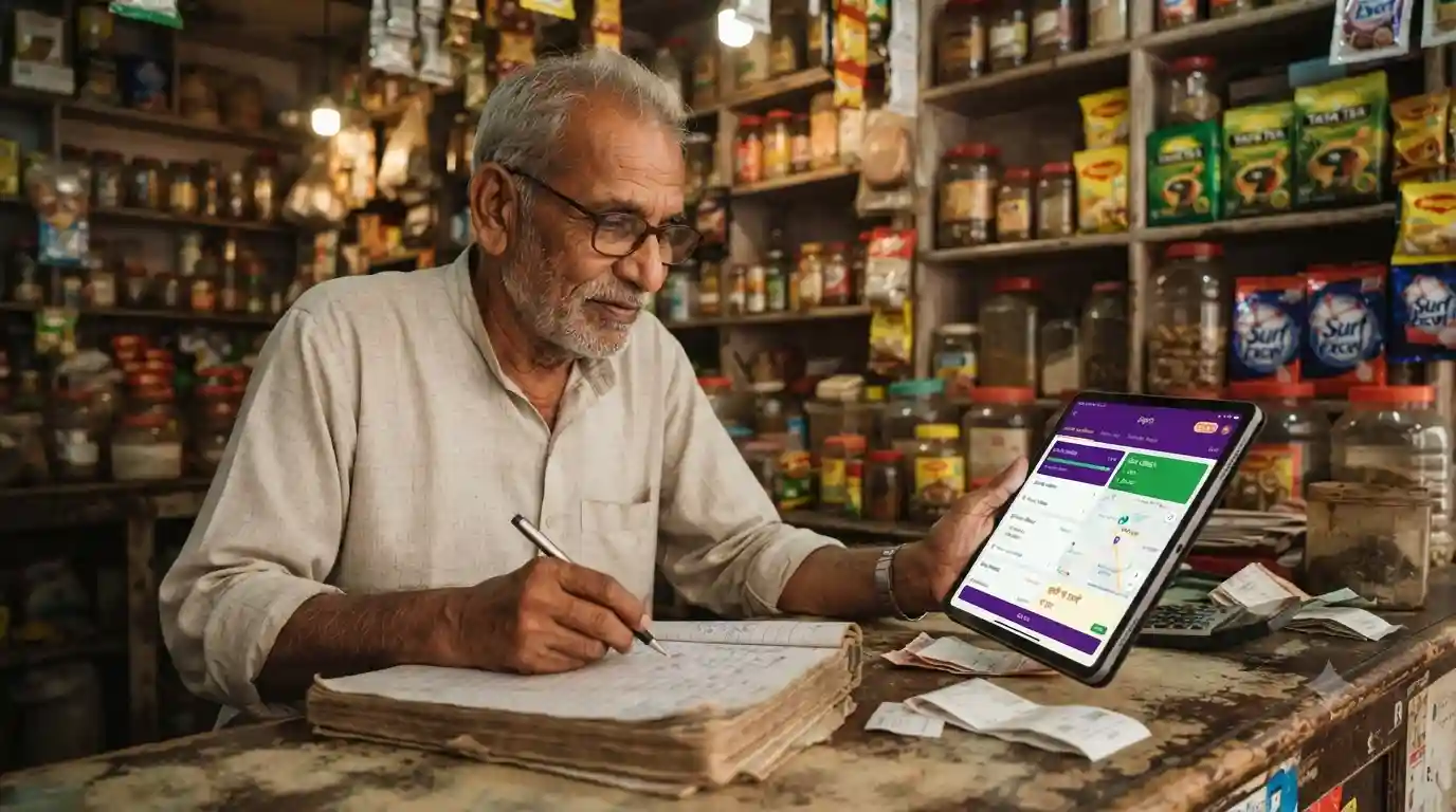 kirana store quick commerce partnership india