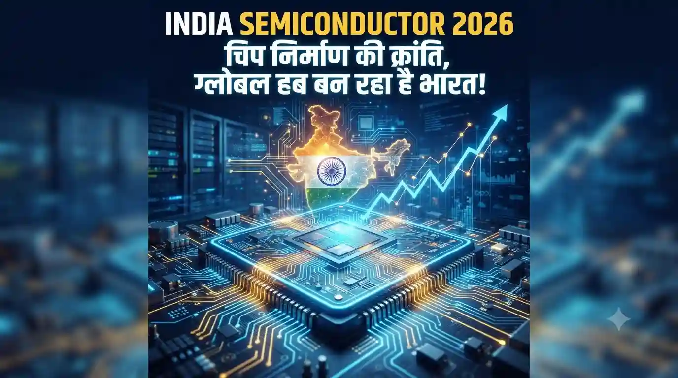 India Semiconductor Mission 2026: देश में चिप निर्माण की क्रांति और ग्लोबल हब बनता भारत India Semiconductor Mission 2026