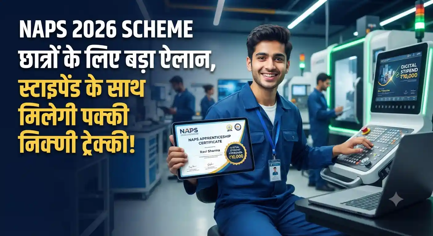 National Apprenticeship Promotion Scheme 2026: छात्रों के लिए बड़ा ऐलान National Apprenticeship Promotion Scheme 2026