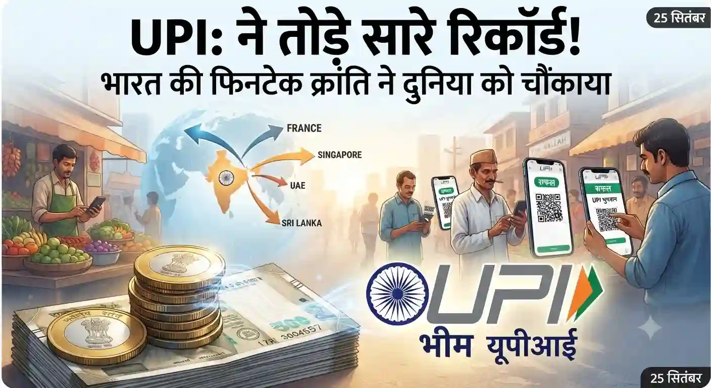 UPI Transaction Record: यूपीआई ने तोड़े सारे रिकॉर्ड, जानिए भारत में कैसे आई डिजिटल क्रांति? UPI Transaction Record