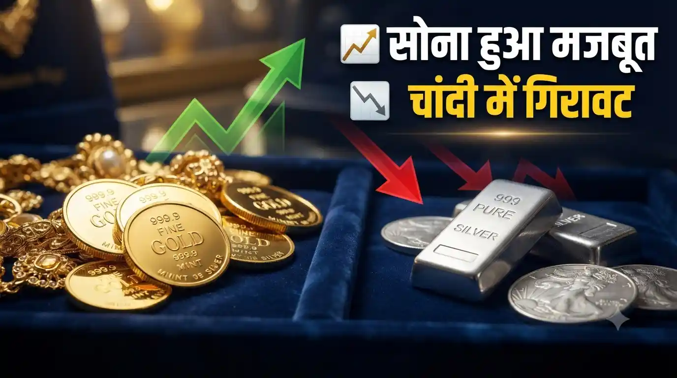 Gold-Silver Price Today: सोने की चमक लौटी, चांदी में आई बड़ी गिरावट; जानिए ताजा भाव Gold Silver Price Today