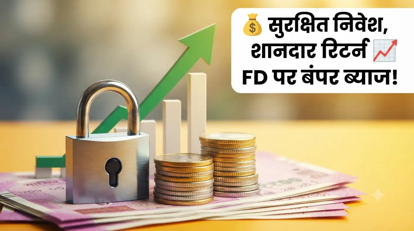 Fixed Deposit Rates Today: बैंकों की एफडी पर शानदार रिटर्न, जानिए ताजा ब्याज दरें! Fixed Deposit Interest Rates Today