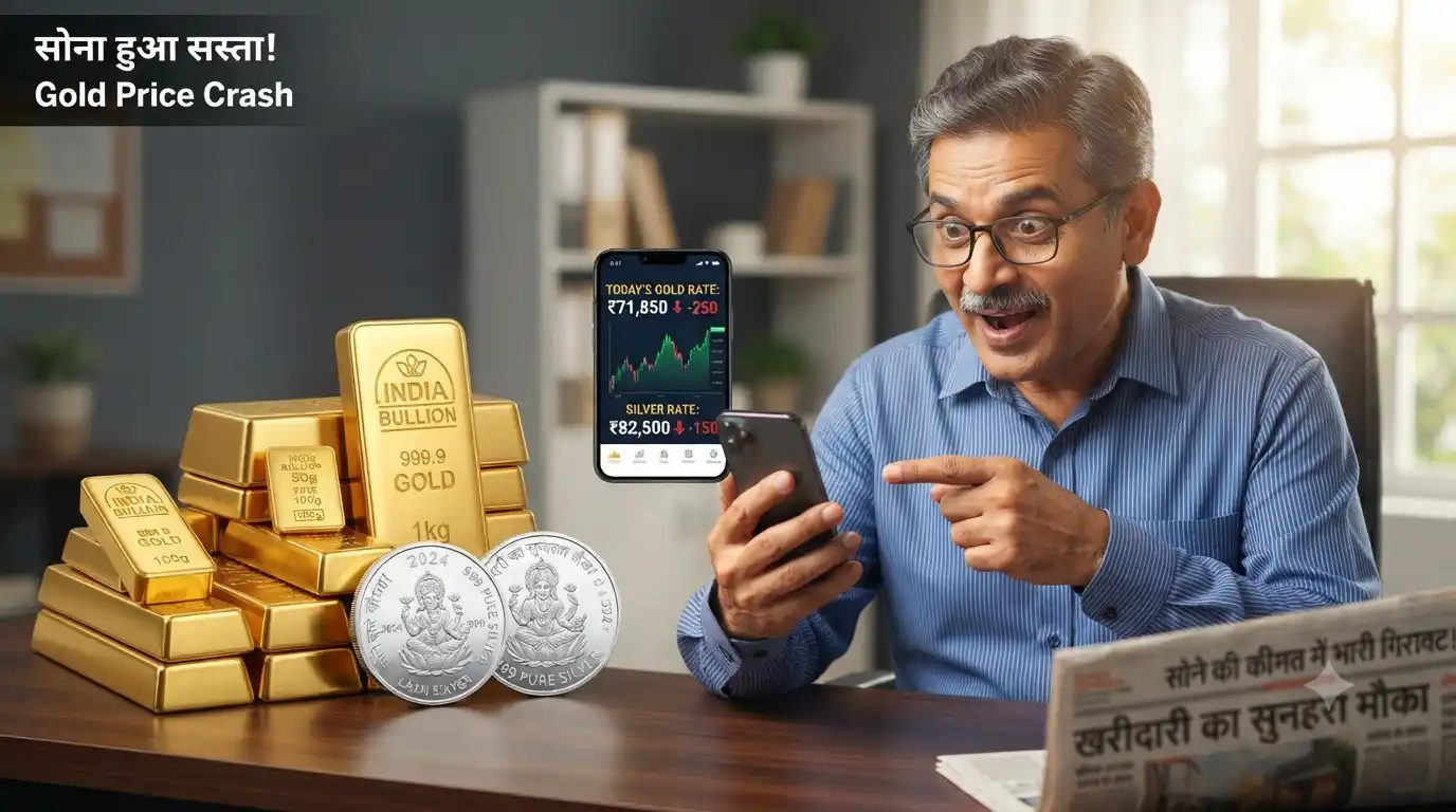 Gold and Silver Price Today: फेस्टिव सीजन से पहले सोना और चांदी हुए सस्ते, जानिए अपने शहर का ताजा भाव Gold and Silver Price Today