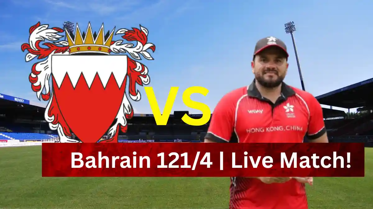 Bahrain vs Hong Kong Live Score: ACC Men's Premier Cup 2026 में बहरीन का स्कोर 121/4, जानिए लाइव मैच का पूरा हाल Bahrain vs Hong Kong Live Score ACC Premier Cup 2026