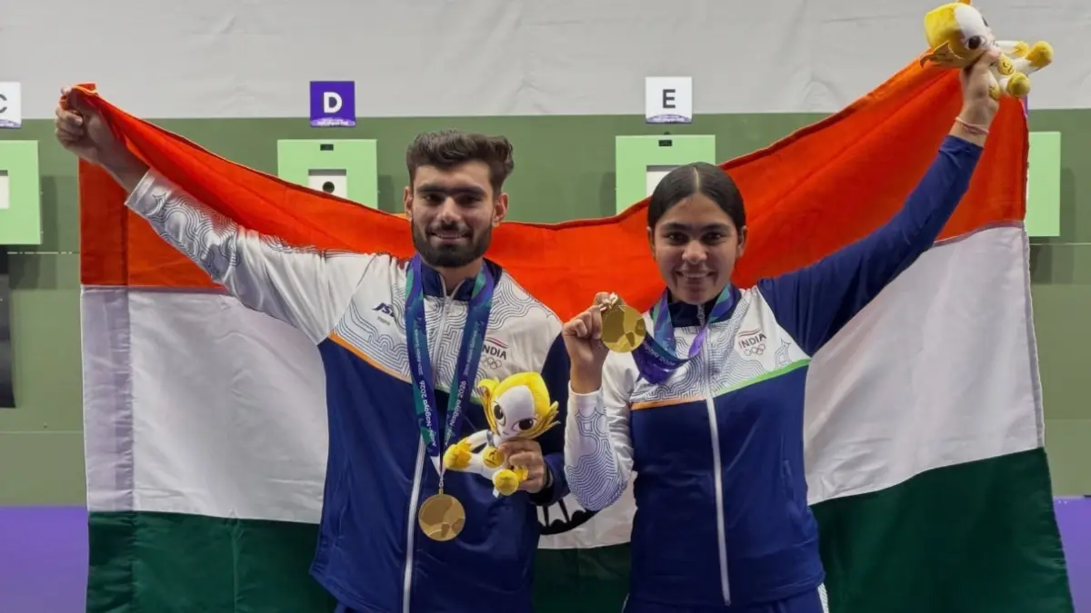Asian Games 2026 shooting gold