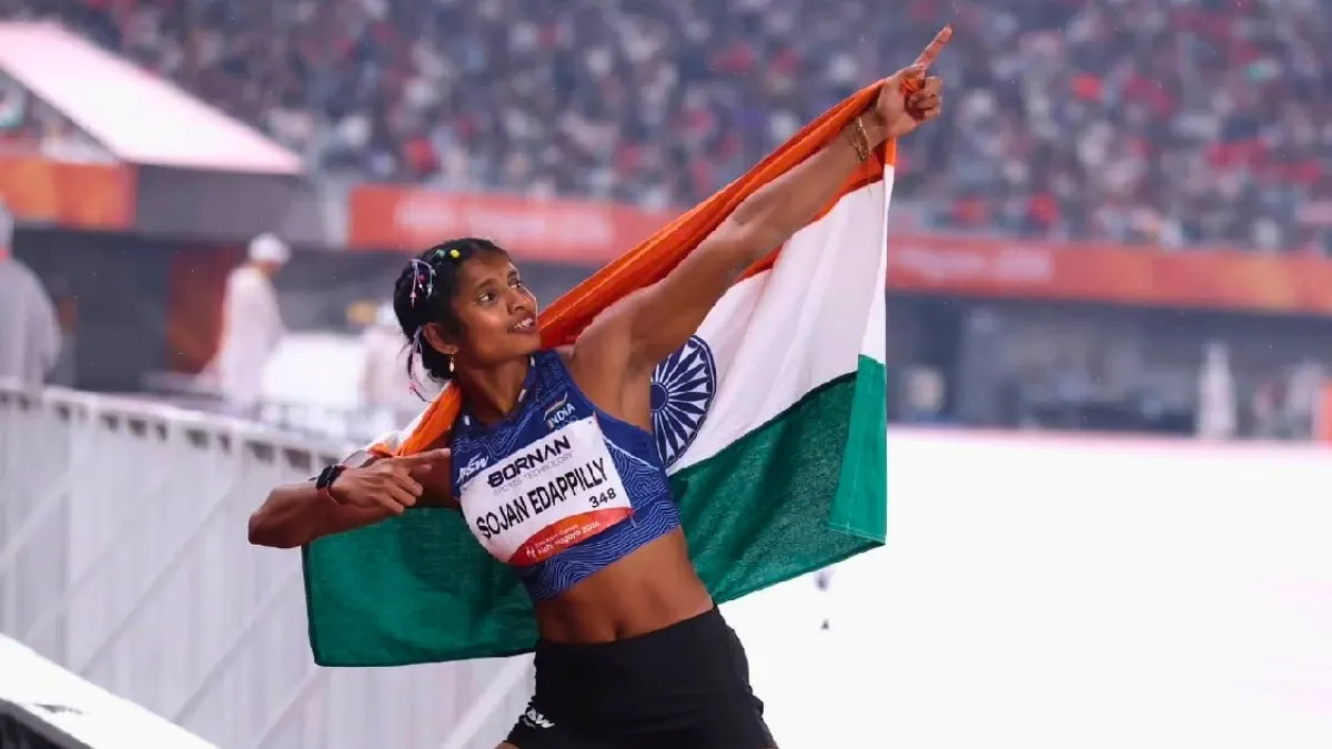 Ancy Sojan Wins Asian Games Silver