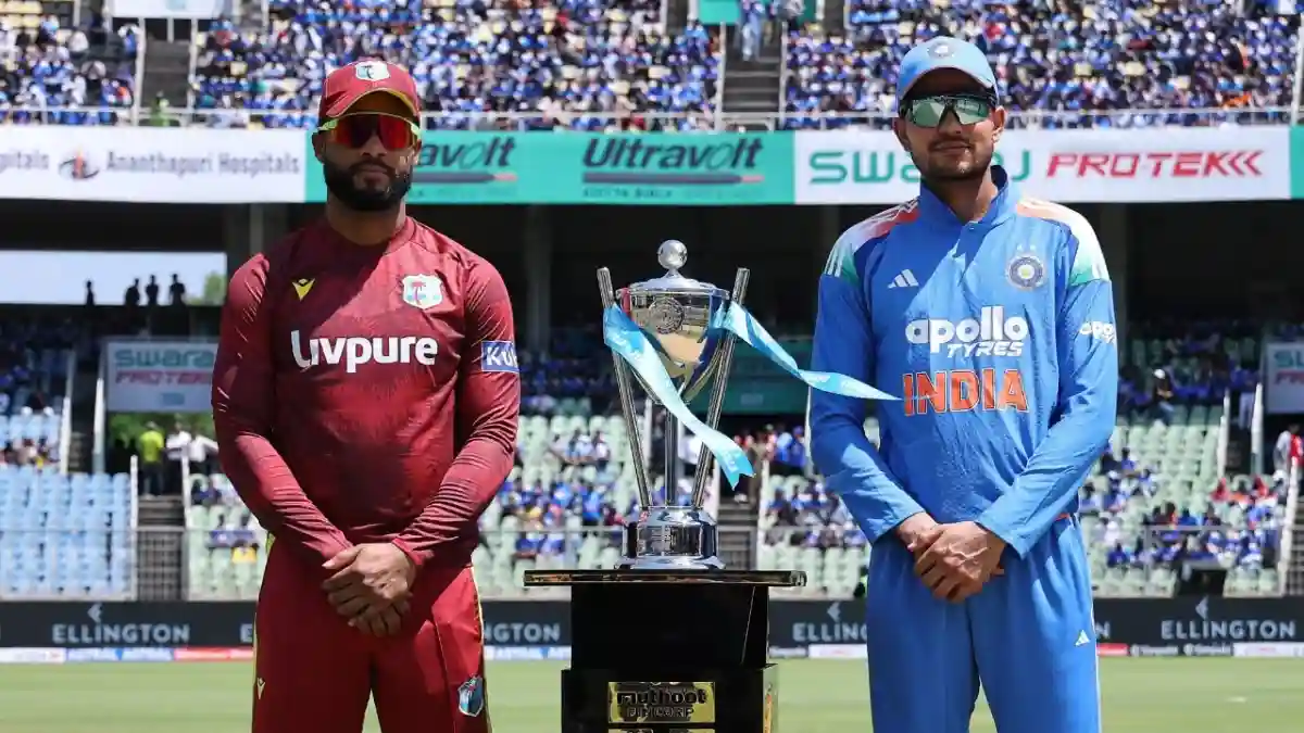 IND vs WI 1st ODI Live