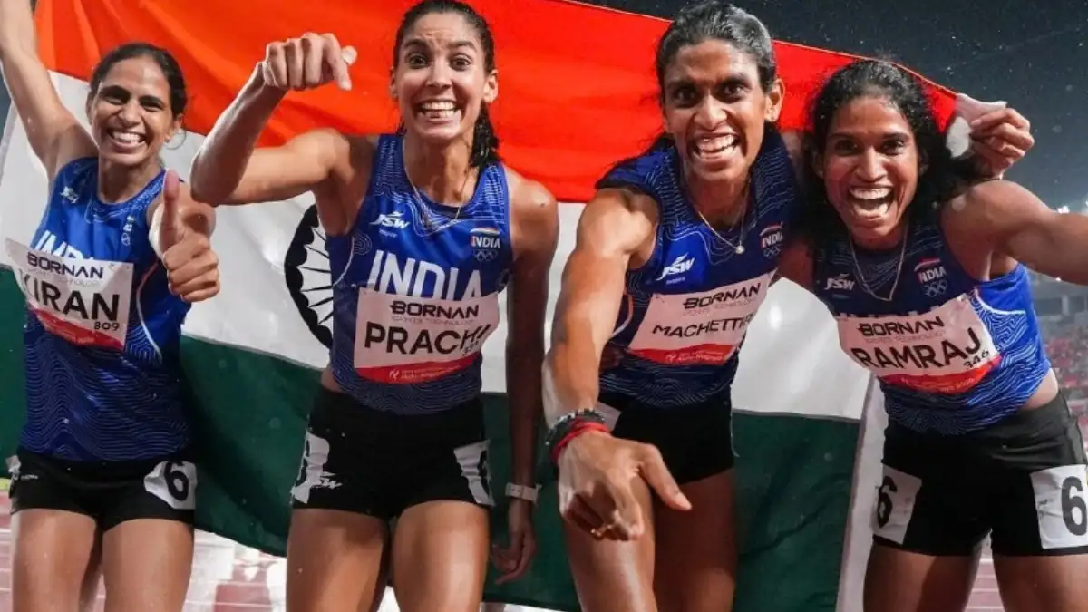 Asian Games 2026 womens relay gold