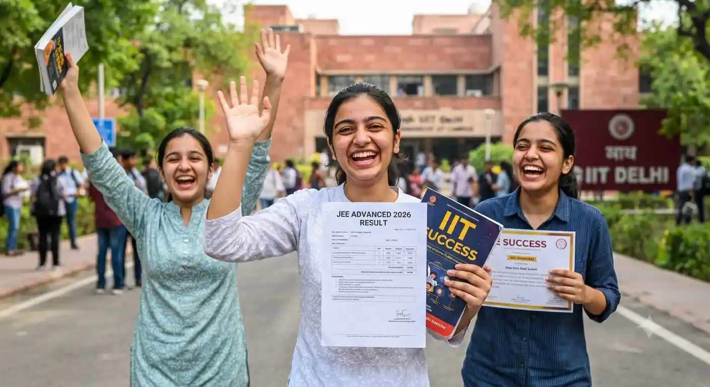 JEE Advanced 2026 results girls SC students performance