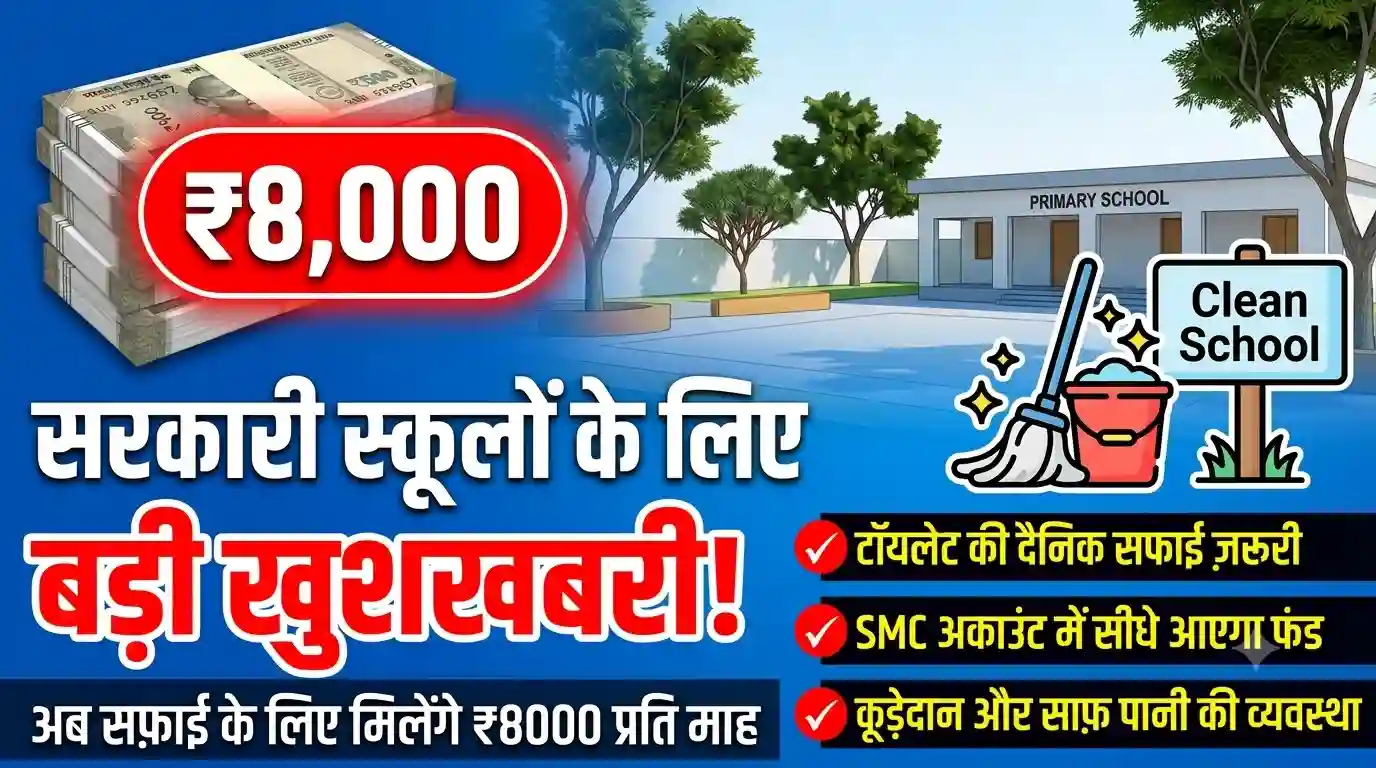 Government Schools Cleaning Budget
