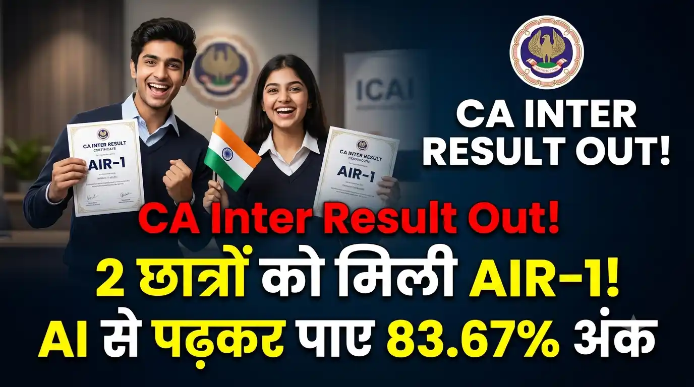 CA Inter Result 2026