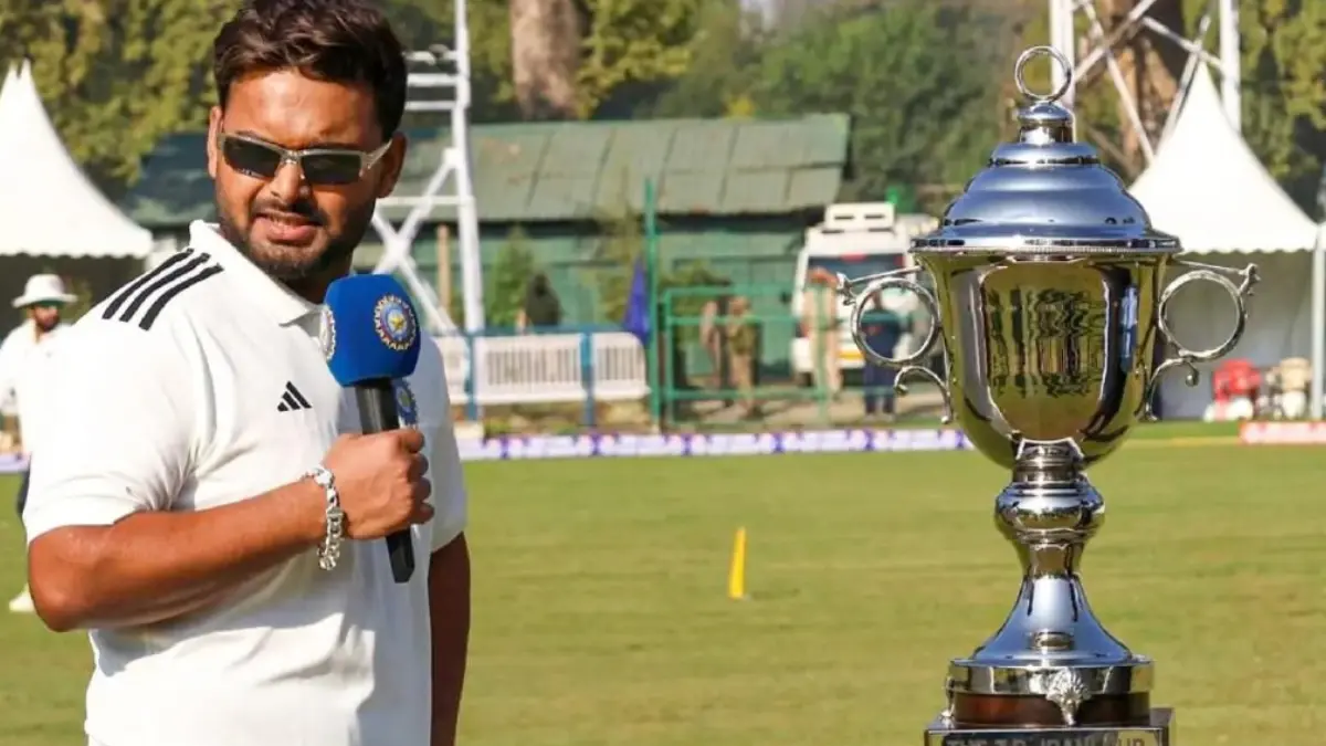 Irani Cup 2026: ऋषभ पंत की कप्तानी में रेस्ट ऑफ इंडिया का कमाल, फाइनल में जम्मू-कश्मीर को रौंदकर जीता खिताब! Irani Cup 2026 Rishabh Pant Rest of India win final