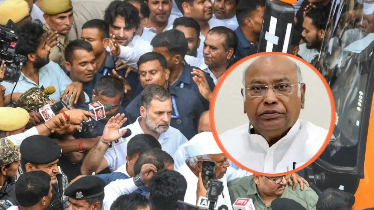Rahul Gandhi Rajghat March ECI row