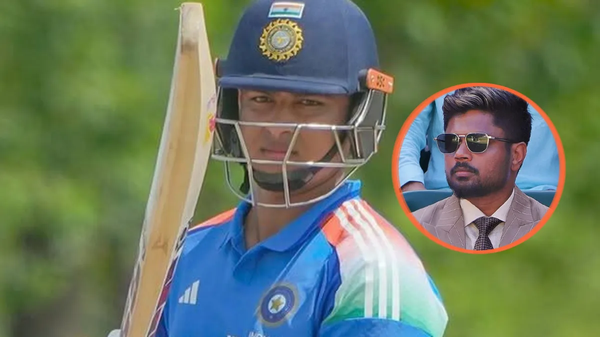 IND vs WI: नेट्स में वैभव सूर्यवंशी ने चौके-छक्कों की बारिश कर मचाया गदर, गंभीर का रिएक्शन Viral; क्या संजू सैमसन की जगह प्लेइंग-11 में मिलेगी एंट्री? IND vs WI Vaibhav Suryavanshi net practice Sanju Samson