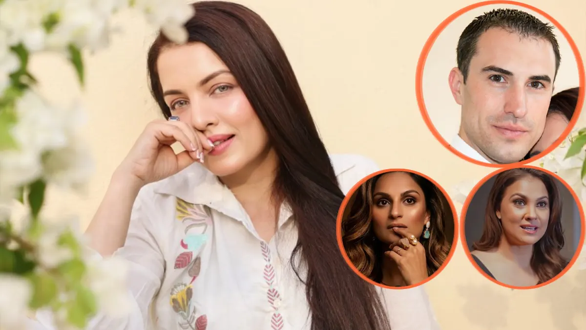 Celina Jaitly husband Peter Haag Lara Dutta Dimpy Ganguly