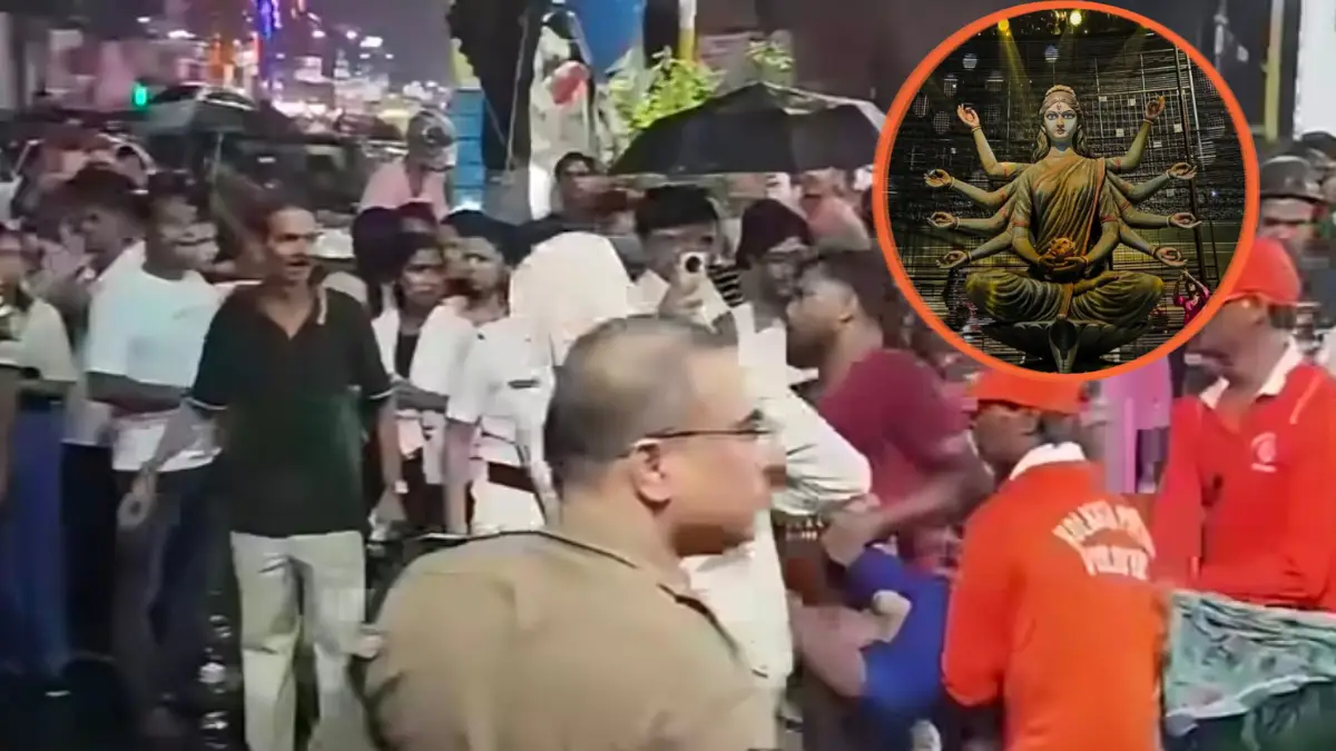 Kolkata Durga Puja Pandal Accident